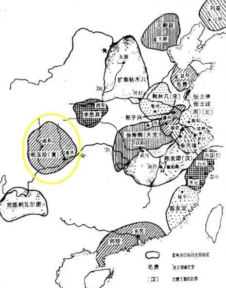 原创历史上有十几个割据政权在四川"建国",为何大多都不堪一击