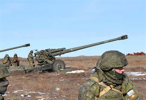 乌克兰2a65 152毫米牵引榴弹炮