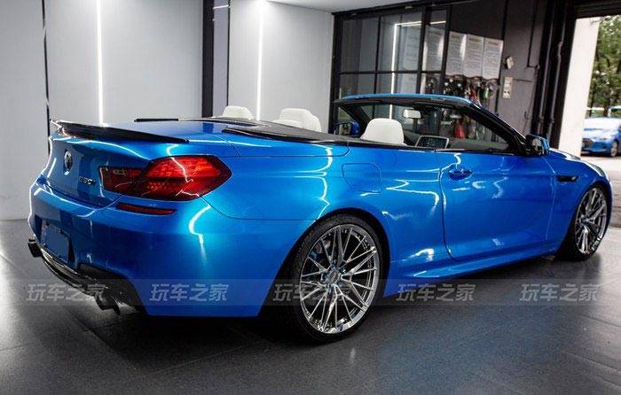 宝马640敞篷改装案例 升级梦幻白内饰