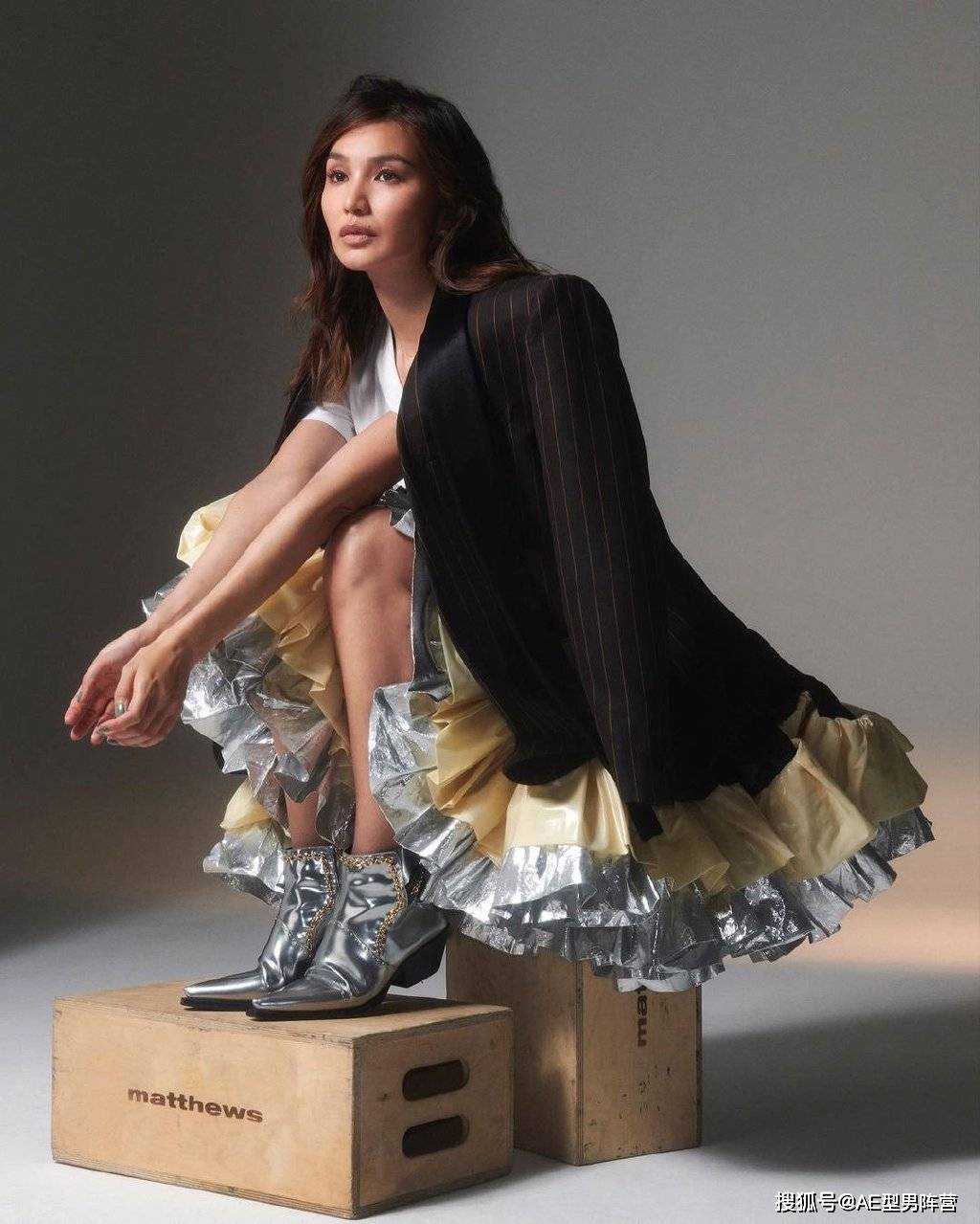 38岁嘉玛陈新写真曝光华裔女演员晋升漫威女主颜值让人惊艳