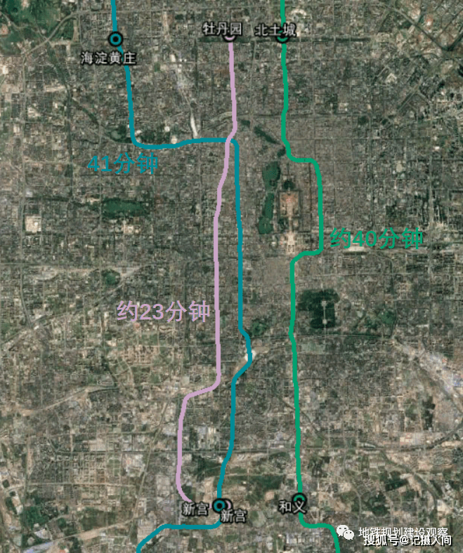 明年北京19號線一期全線開通,南北四環間20分鐘左右可達_地鐵