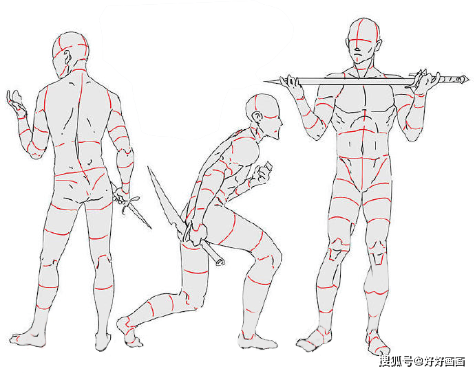 动漫男女人体动态练习参考-搜狐大视野-搜狐新闻