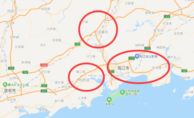 广东阳江位置图片图片