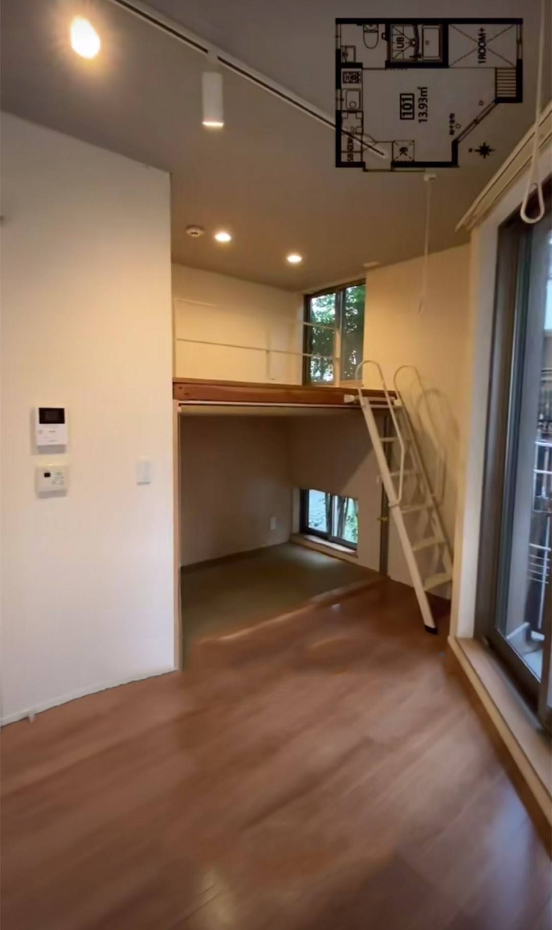 日本"迷你公寓"!仅17㎡还独门独院,干湿分离卫生间太爱了