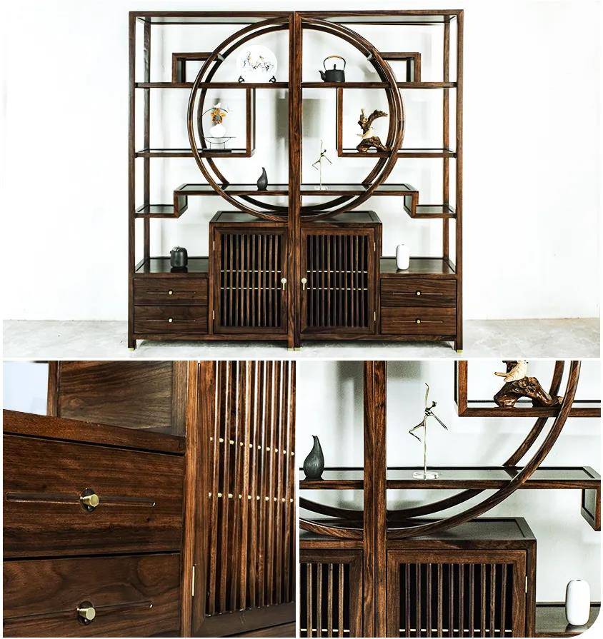 现代家具只有新中式轻奢乌金木家具