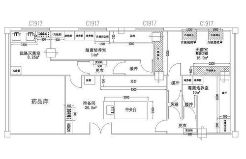 一,实验室平面布局此外,洁净实验室设计还需要注重相关材质的选择