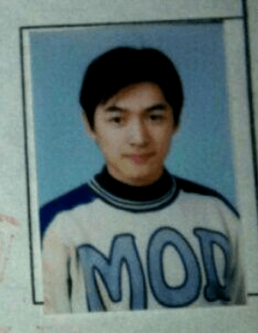 男明星学生时代证件照黄晓明婴儿肥胡歌鲜肉脸而论五官只服他