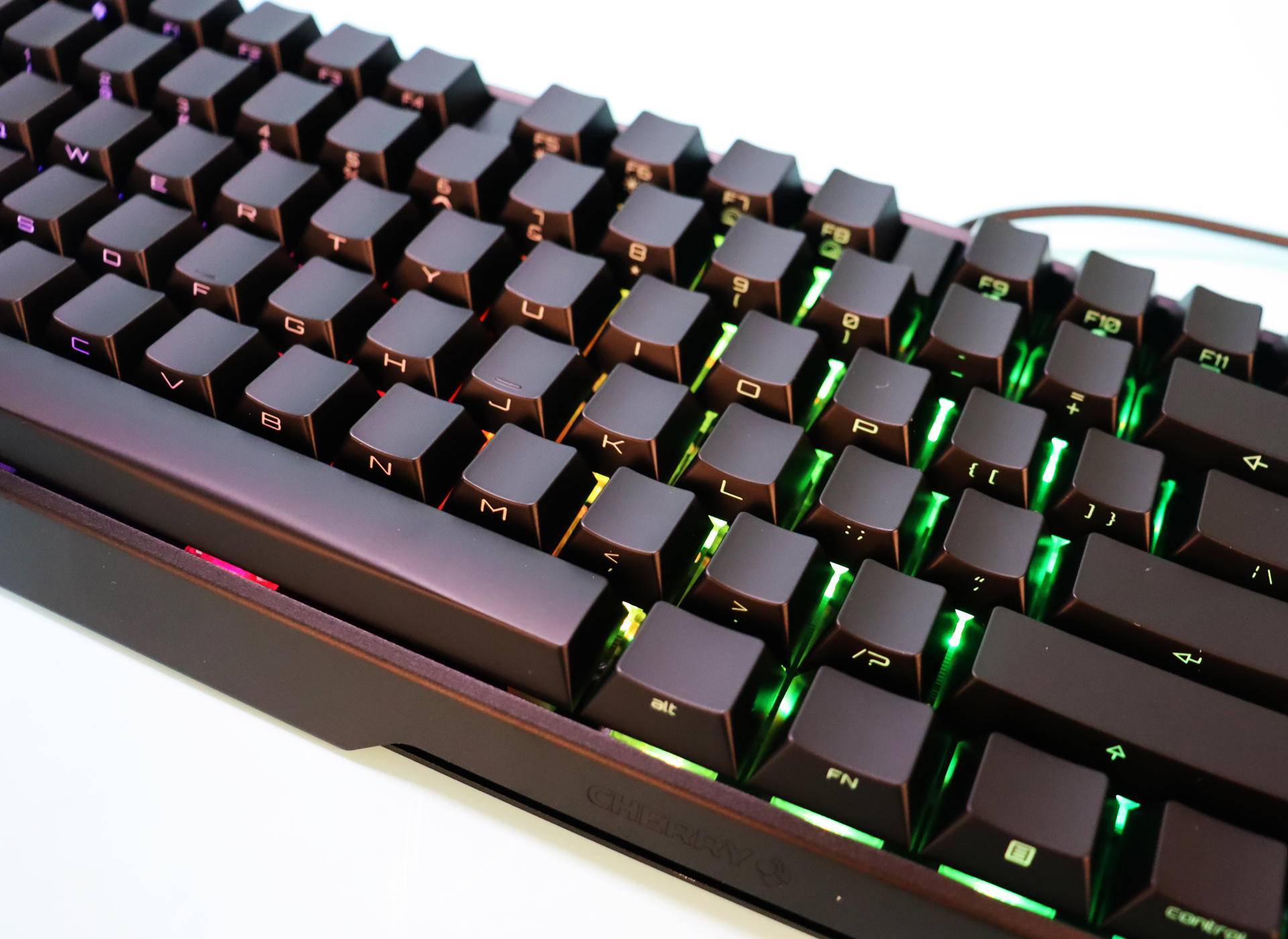 樱桃mx30srgb红轴机械键盘体验手指跳舞的感觉