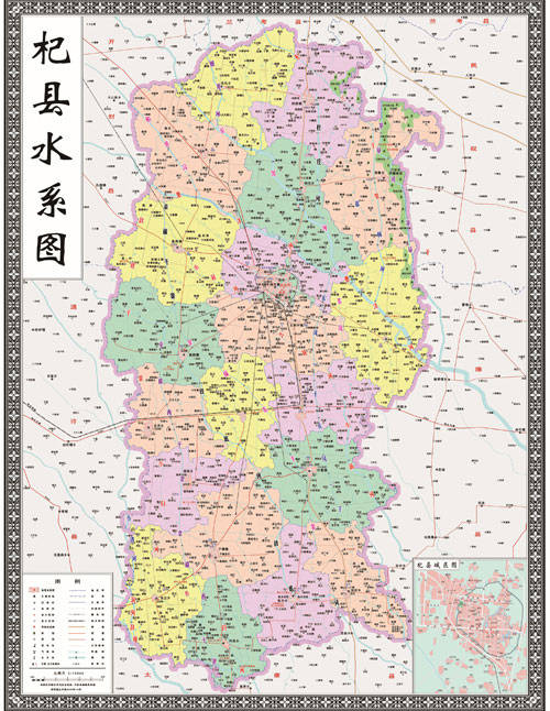 杞县地图 放大图片