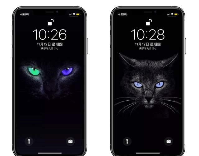 最特别的iphone壁纸,亮屏会有睁眼效果