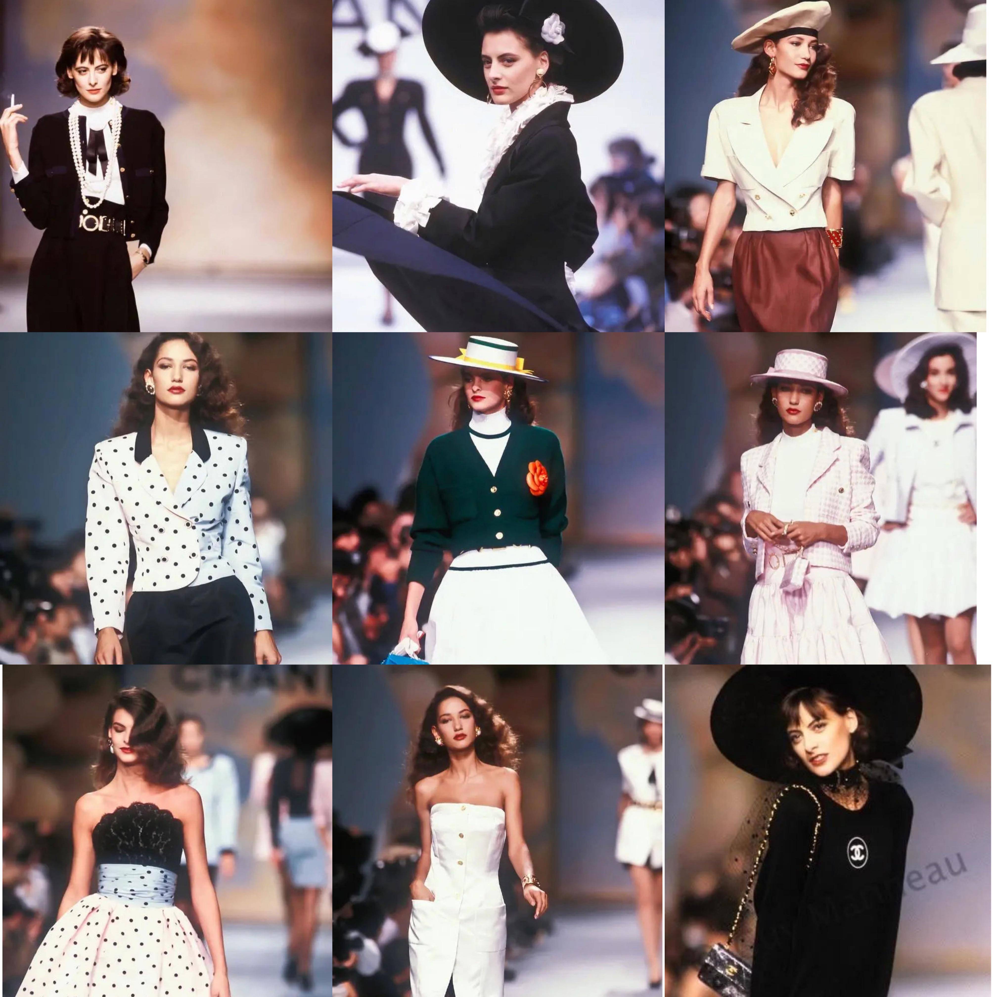 八十年代的香奈儿,充满着潮流与复古的美,经典的永远是经典_时尚