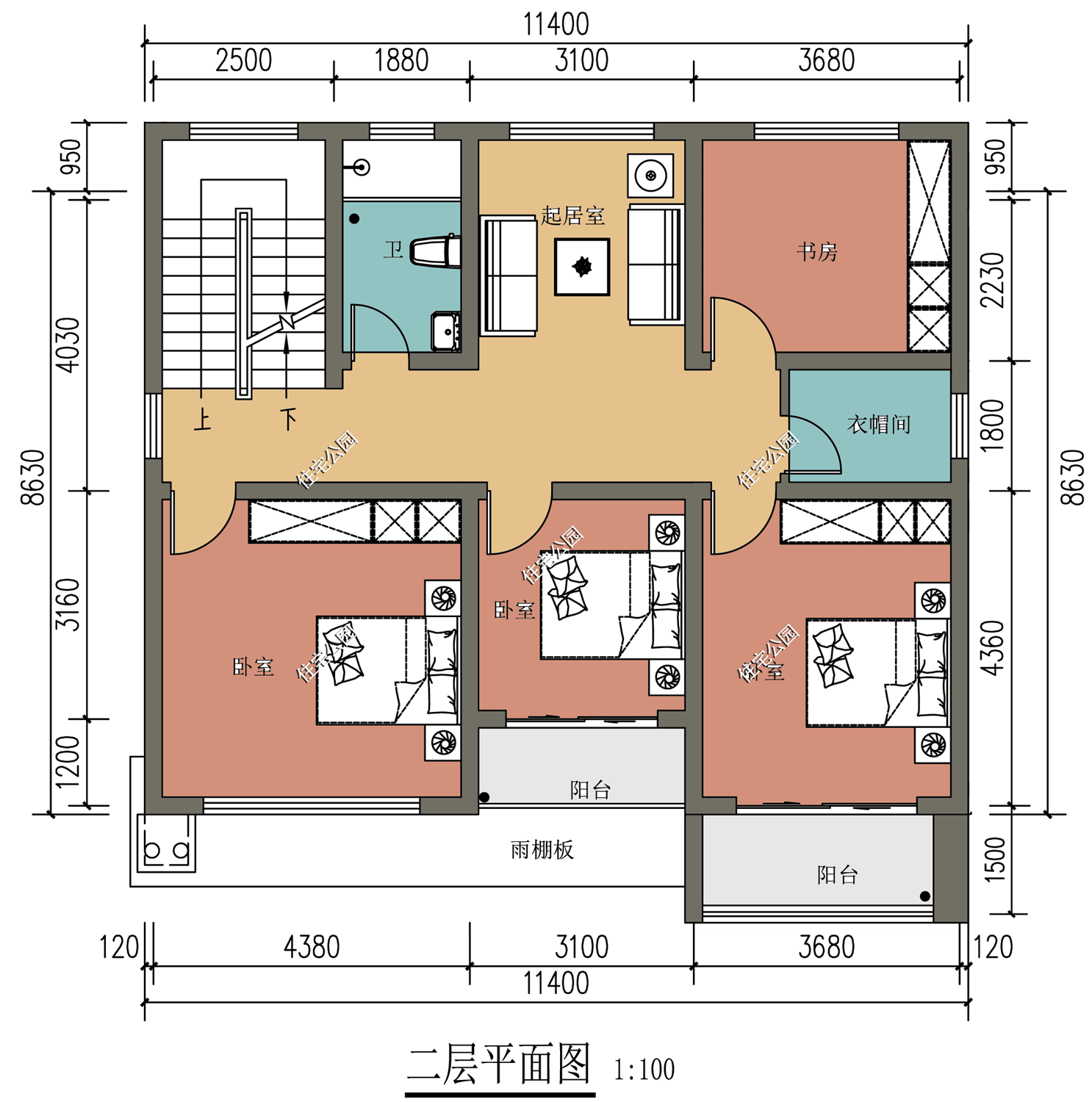 占地只有90平这样的农村现代别墅35万的存款能盖起来吗