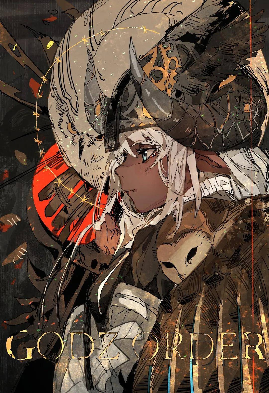 cg原画插画教程:日本插画师木野花(ひらんこ)