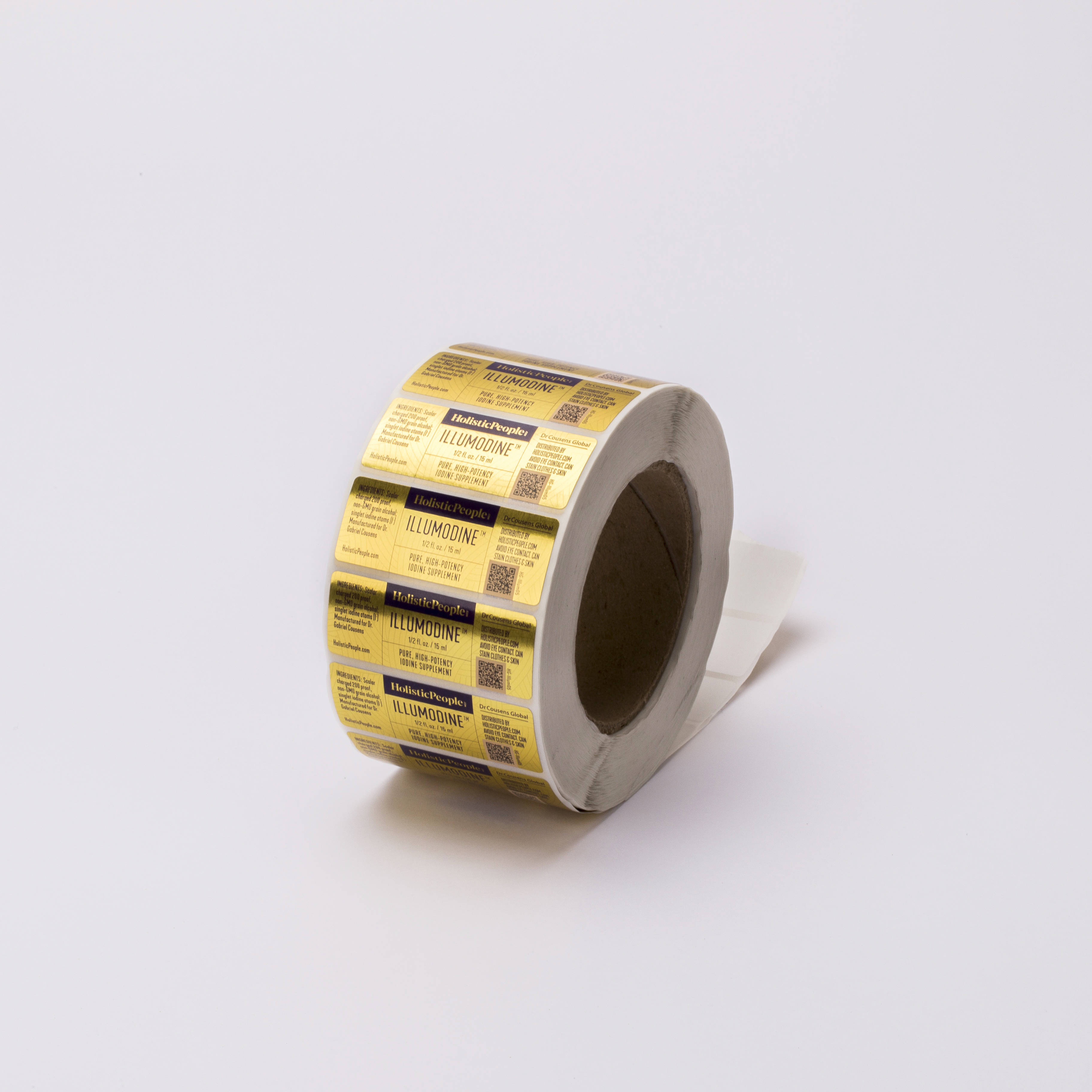 保健品标签 - 带你了解不干胶标签