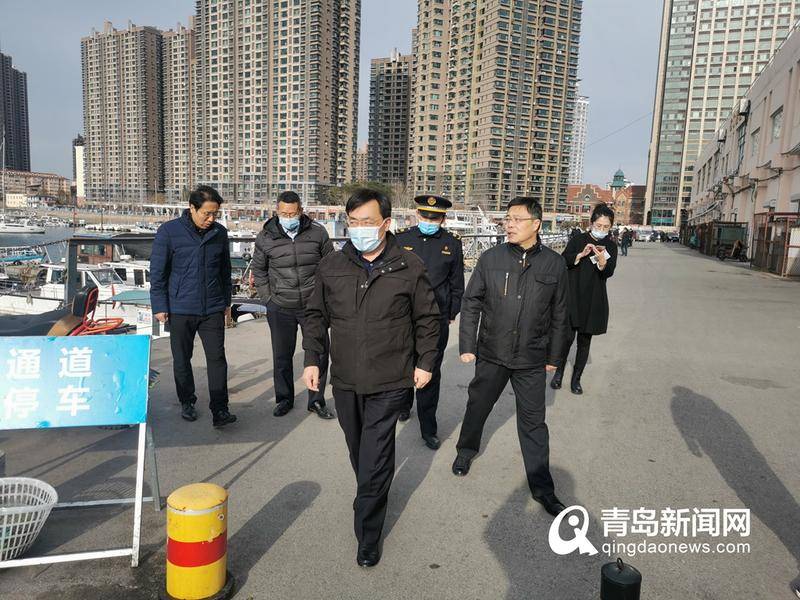 青岛市市南区副区长孙晋华带队巡查调研海湾河湖生态环境保护工作