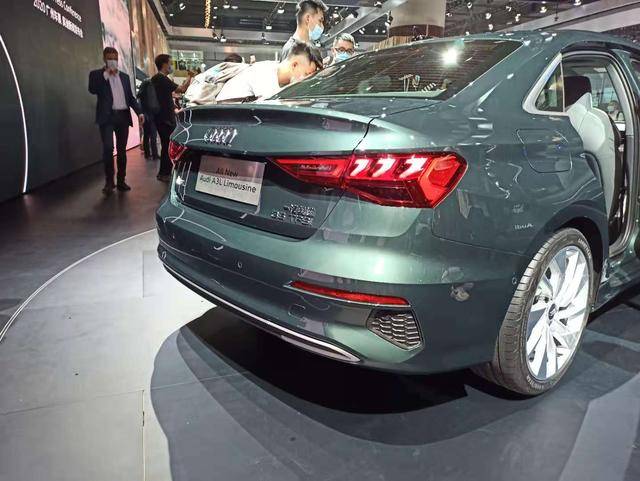 外观颜值高轴距加长了的全新奥迪a3l到底有多香