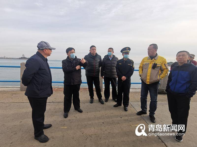 青岛市市南区副区长孙晋华带队巡查调研海湾河湖生态环境保护工作