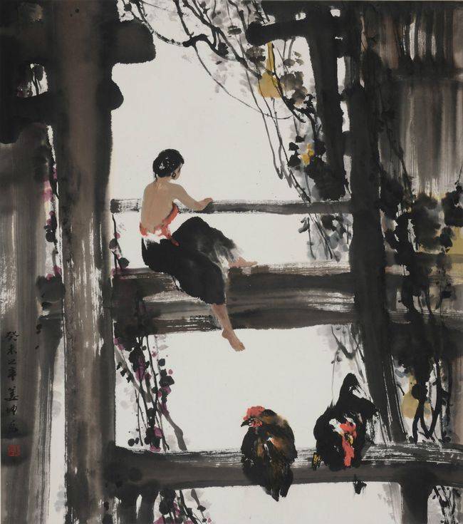 画家姜坤湘黔行旅散记