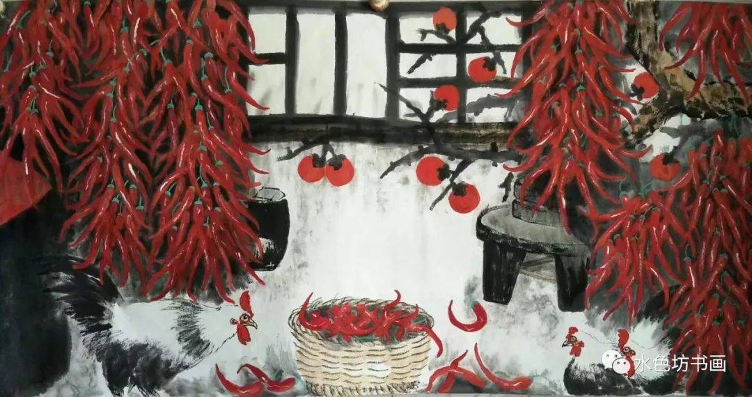 画家专栏│孙连霞乡村三原色养眼亦养心