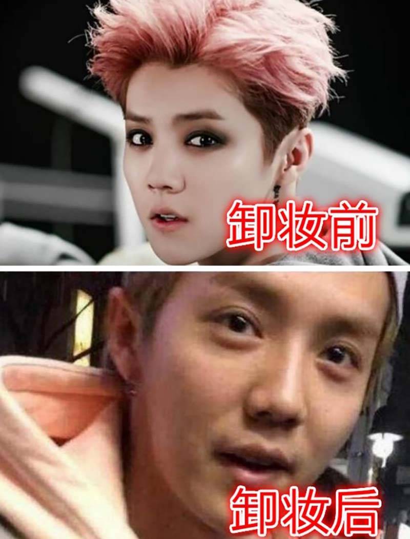 原创同样是卸妆躲过蔡徐坤避开薛之谦倒在他的脚下