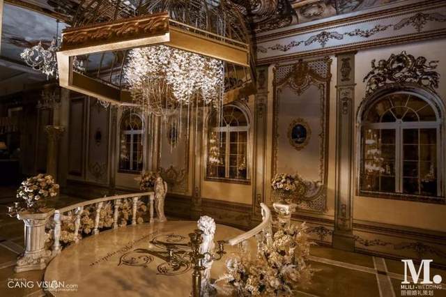 复古又华丽的欧式宫廷风婚礼