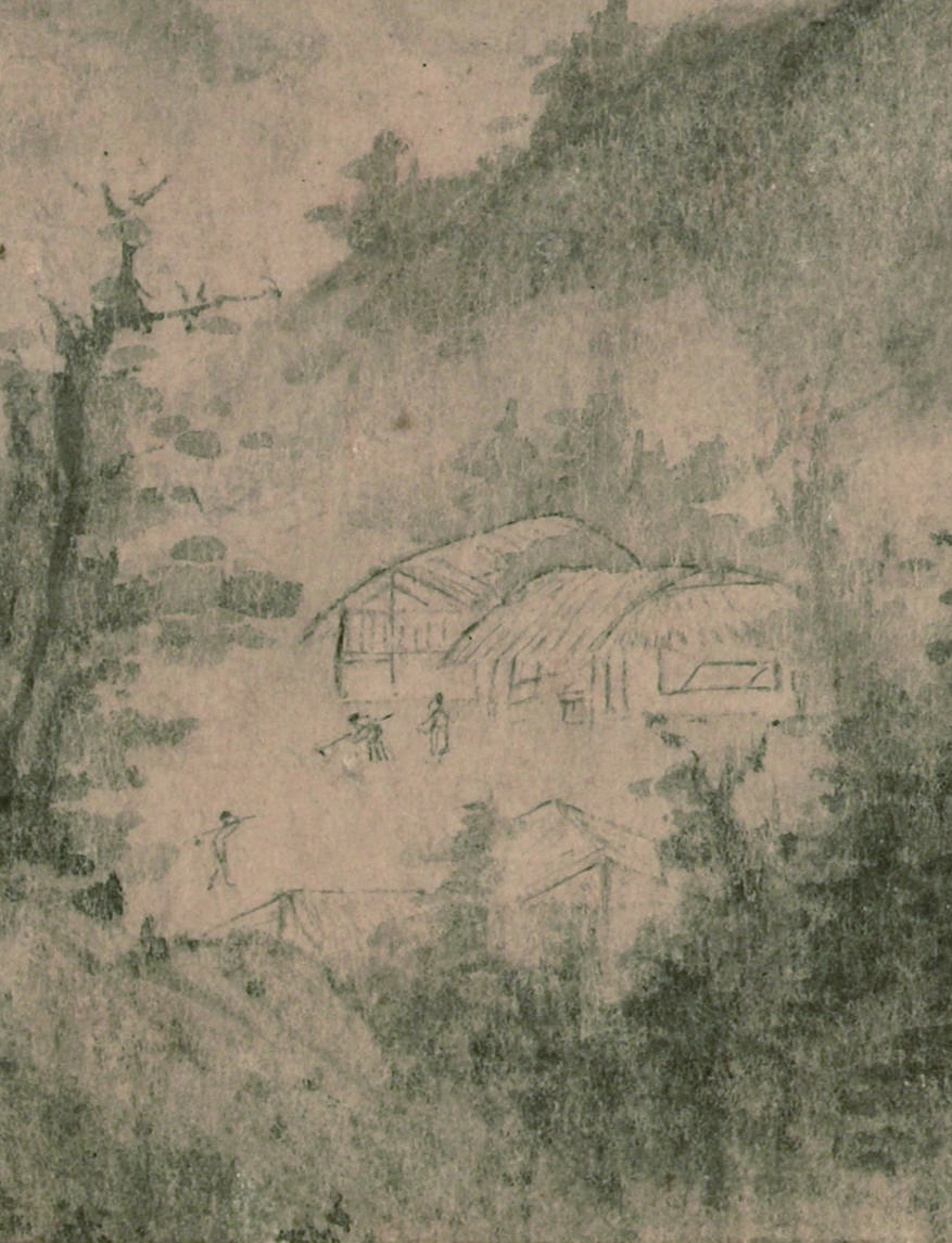 中国传世名画长卷▏潇湘卧游图卷南宋圆明园被劫掠国宝