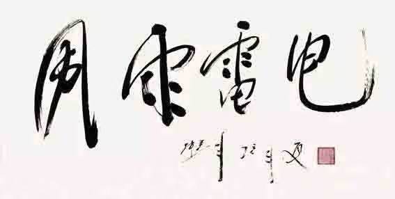 掷地有声雷霆万钧张万年将军书法欣赏