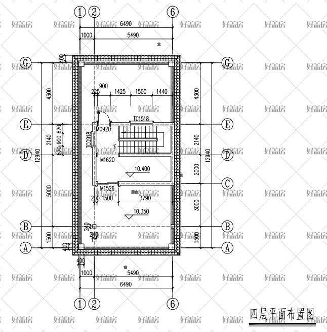 4米x20米建房布局图图片