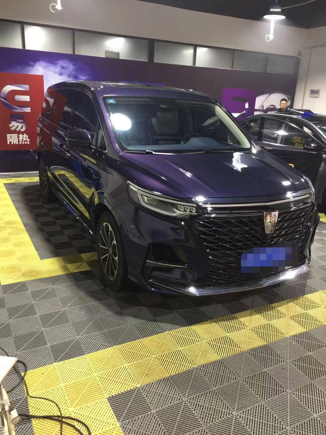 震惊荣威imax8汽车贴膜完美经典案例