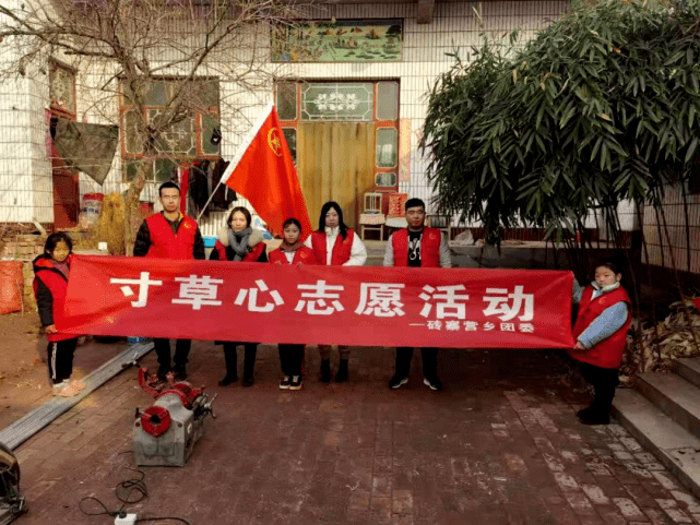 邯郸团市委组织开展寸草心爱老敬老集中日活动