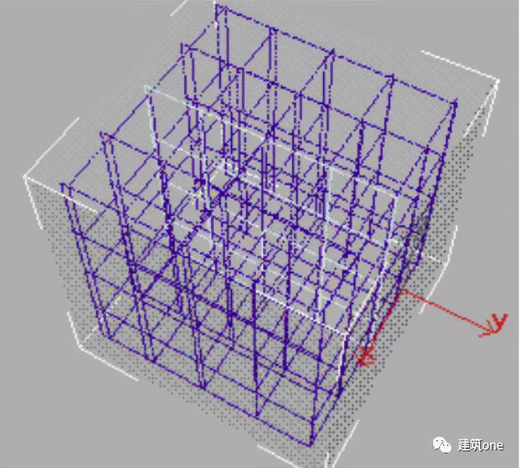 三向环箍现场钢筋图图片