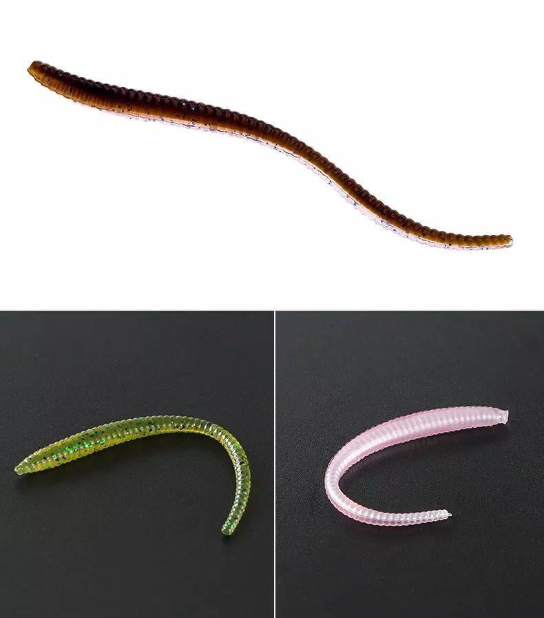 贝克力高比重面条虫,多钓组使用,掠食性鱼种的必杀器!