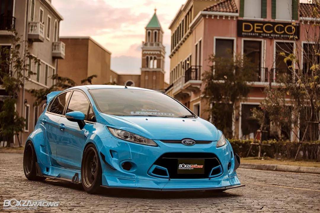 原创福特嘉年华宽体改装跑车都自叹不如