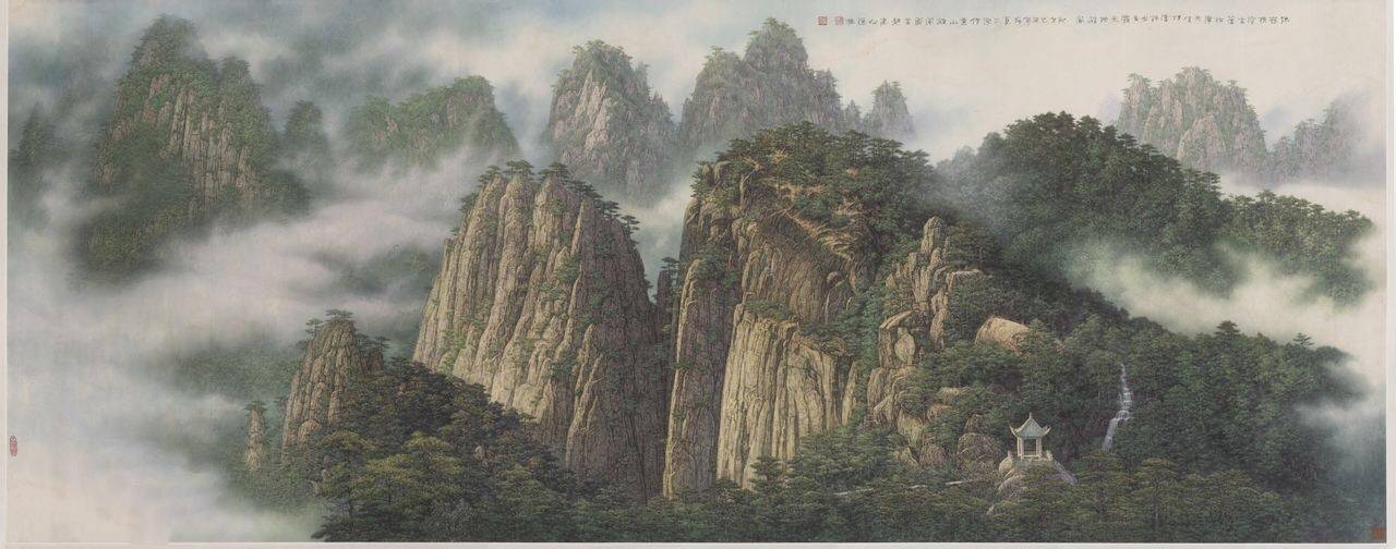 名家名作丨到甘肃文源艺术馆感受宋涤独特彩墨艺术