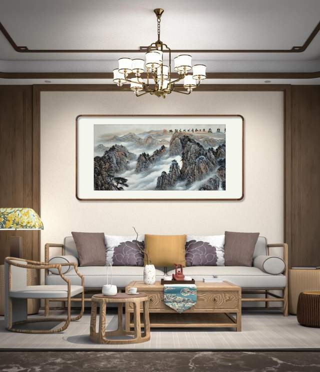 「画作欣赏」江山如画,山高水长,画家刘瑞作品欣赏