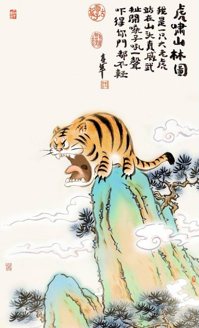 现代一幅画被"唐伯虎"盗版100万次,原作者:很无奈!_唐寅