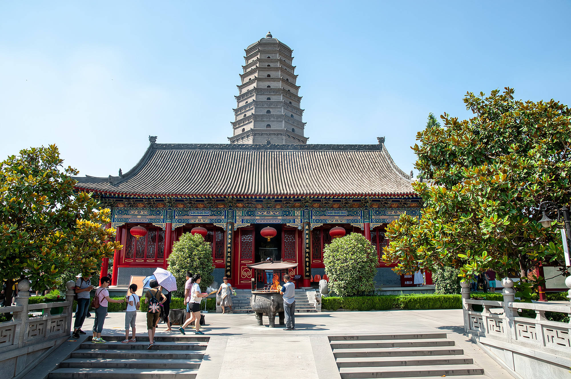 陕西法门寺,斥资50亿重建舍利塔,如今成“世界第九大奇迹”-搜狐大视野-搜狐新闻