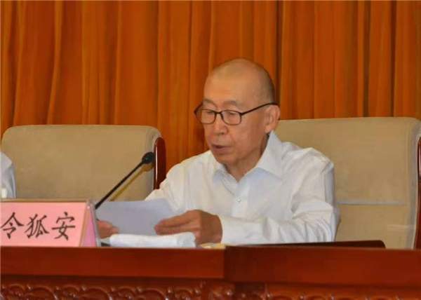 中国延安精神研究会副会长令狐安为李长东题词支持红藏事业