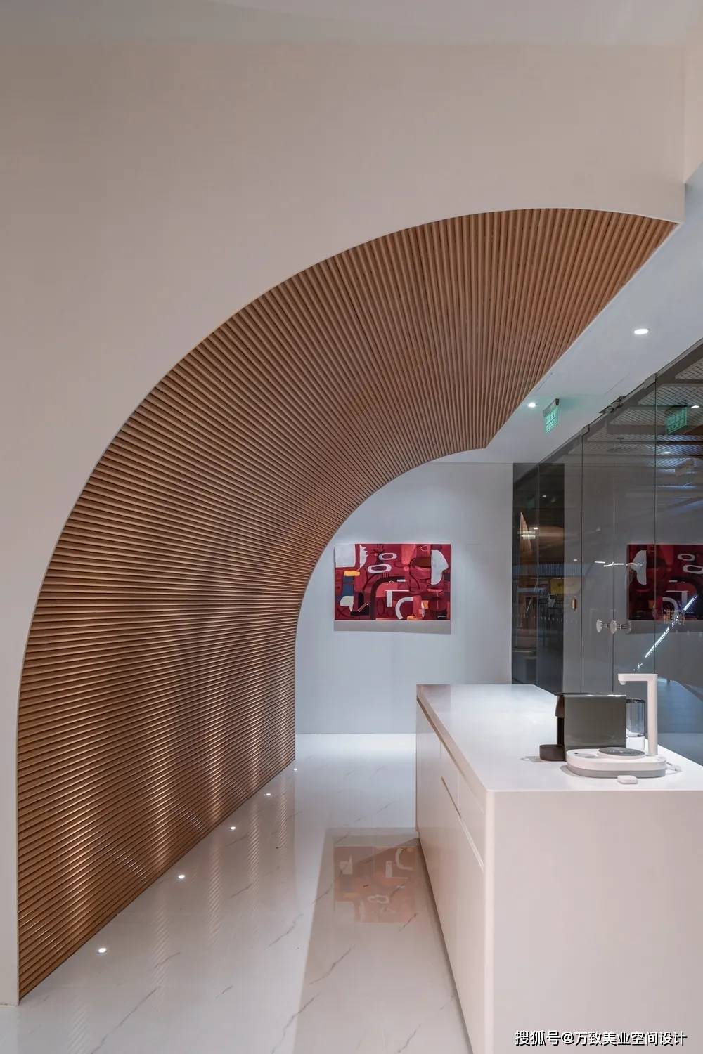 120㎡沙龙空间设计一件可以触摸的艺术品