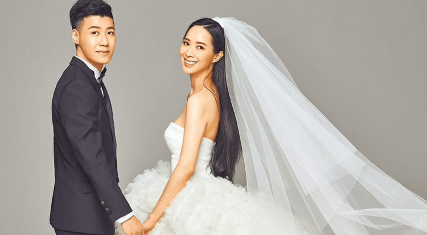 欧弟前任香蜜拉晒婚纱照,患癌后自然受孕生女,富商丈夫不离不弃