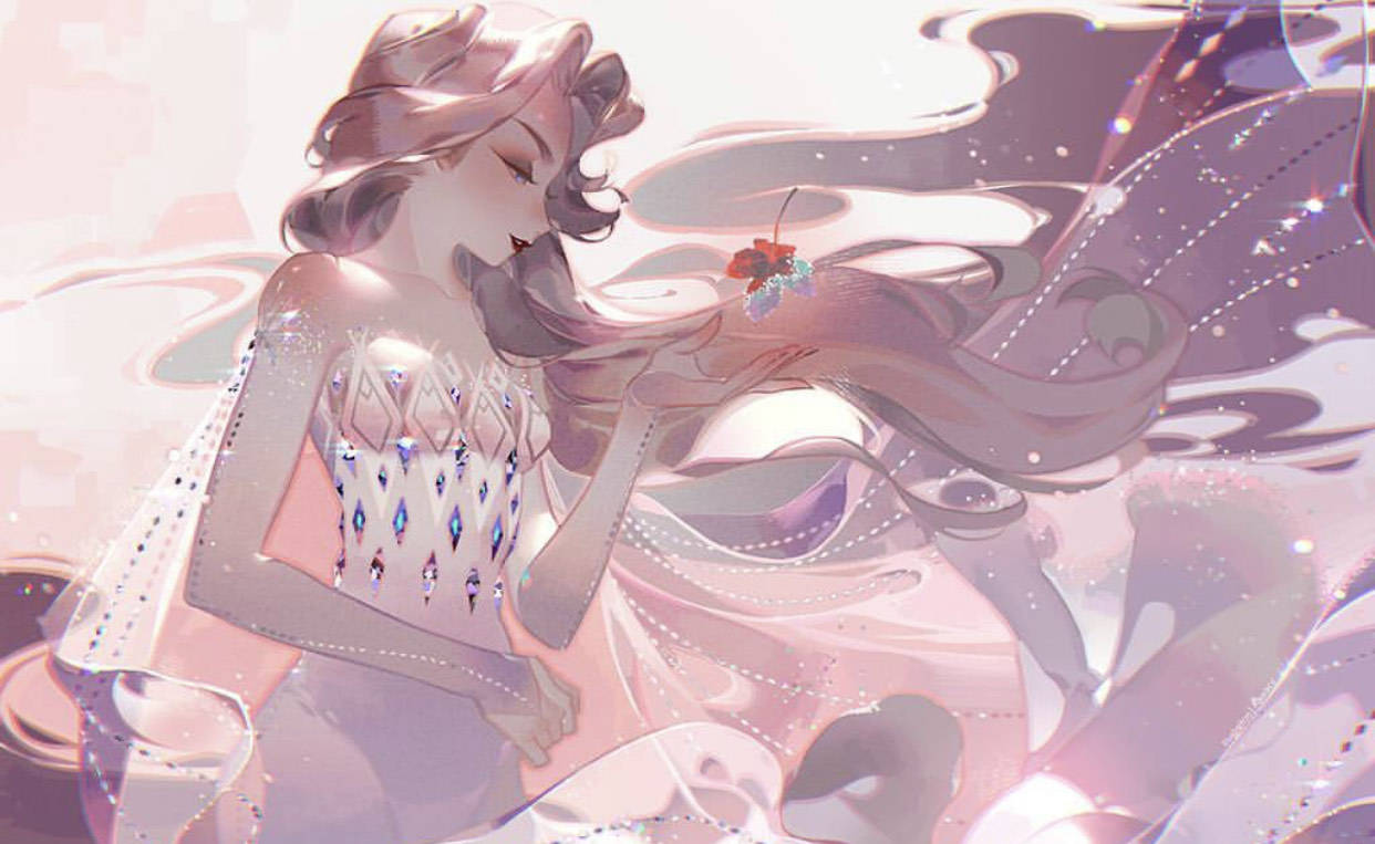 国外画师笔下,身材爆好的迪士尼公主,家长:还好动画中不长这样_手机