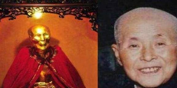 九华山唯一的女性肉身佛像，去世5年肉身不腐，肤色仍与常人无异