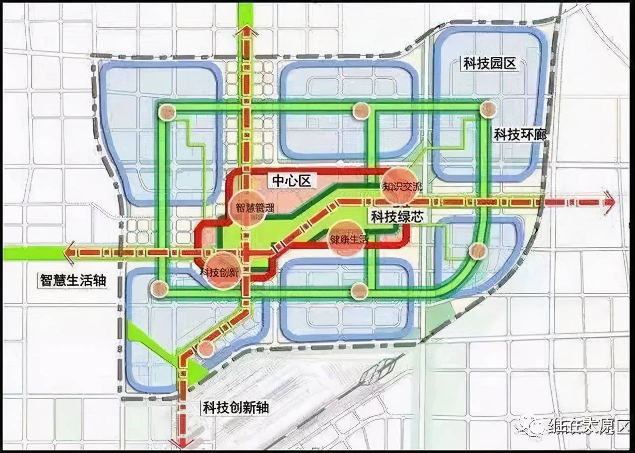 創新城的區域內,接近武宿機場,西側為太原市正著重開發的汾東商務區