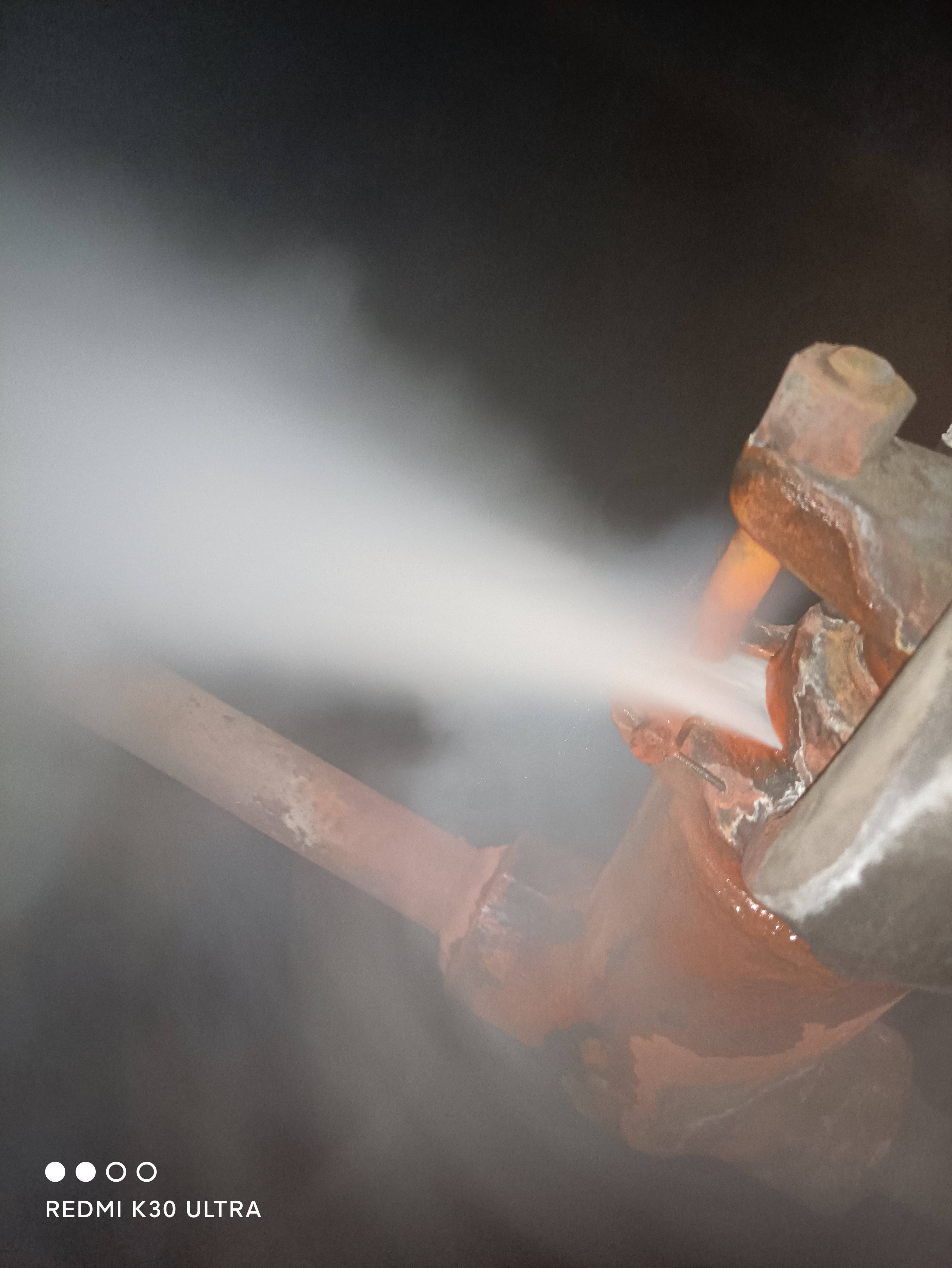 阀门盘根带压堵漏案例