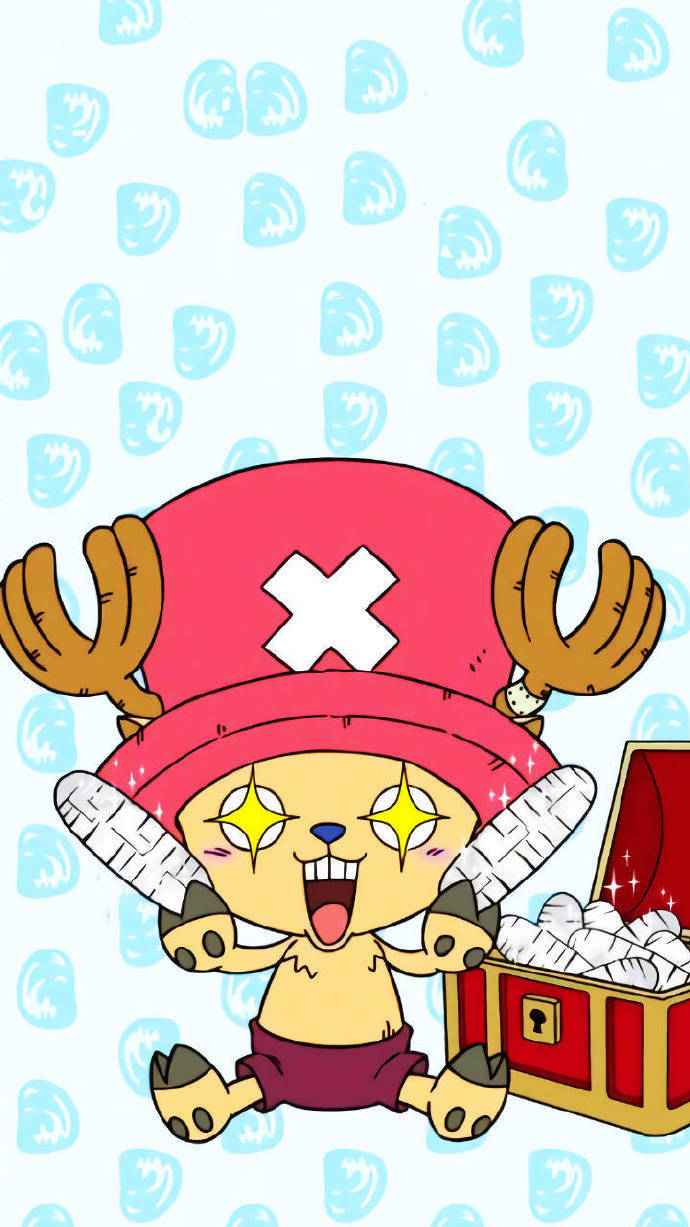 开心的乔巴#海贼王