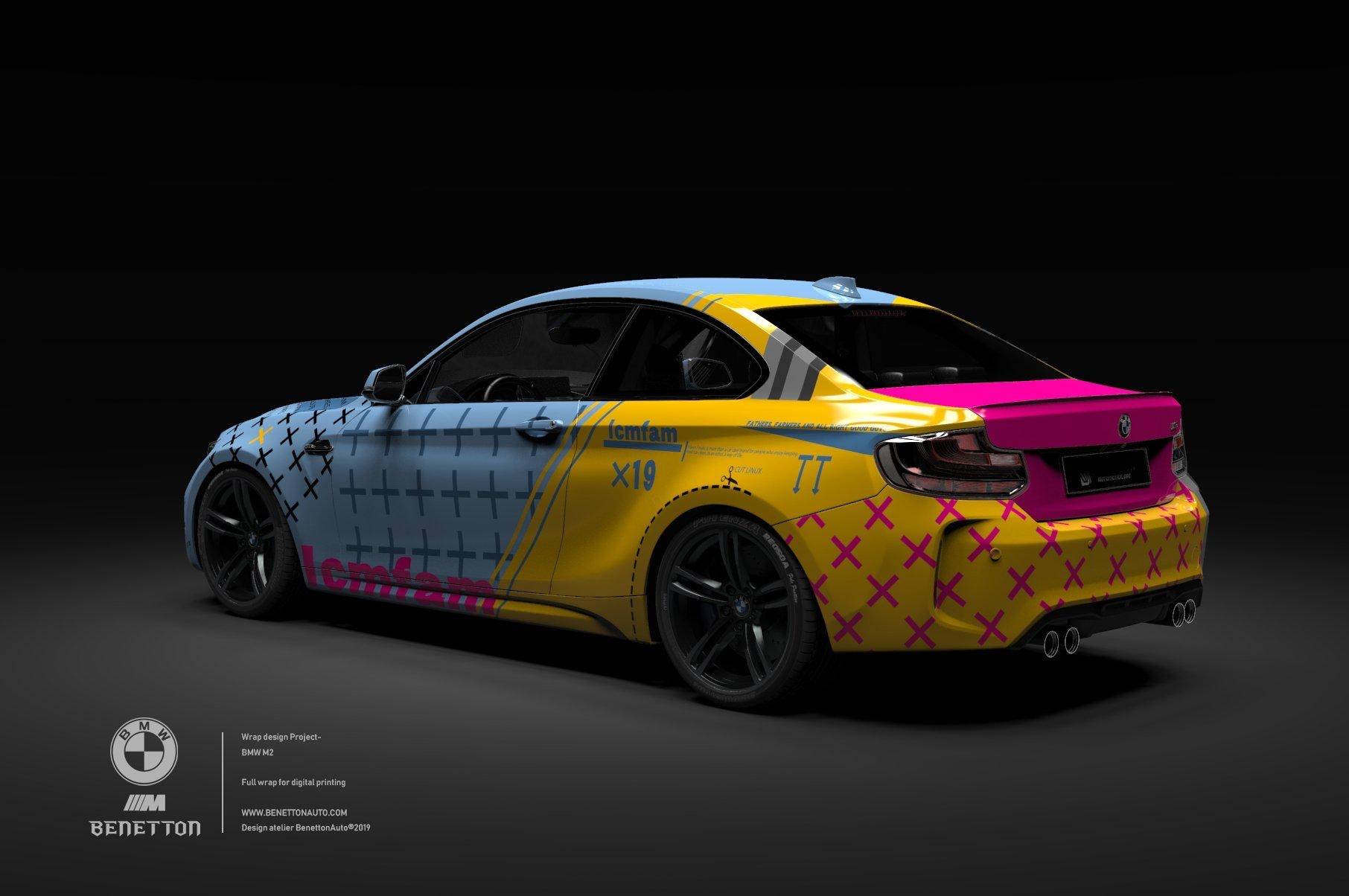 宝马汽车改色私人定制彩绘系列