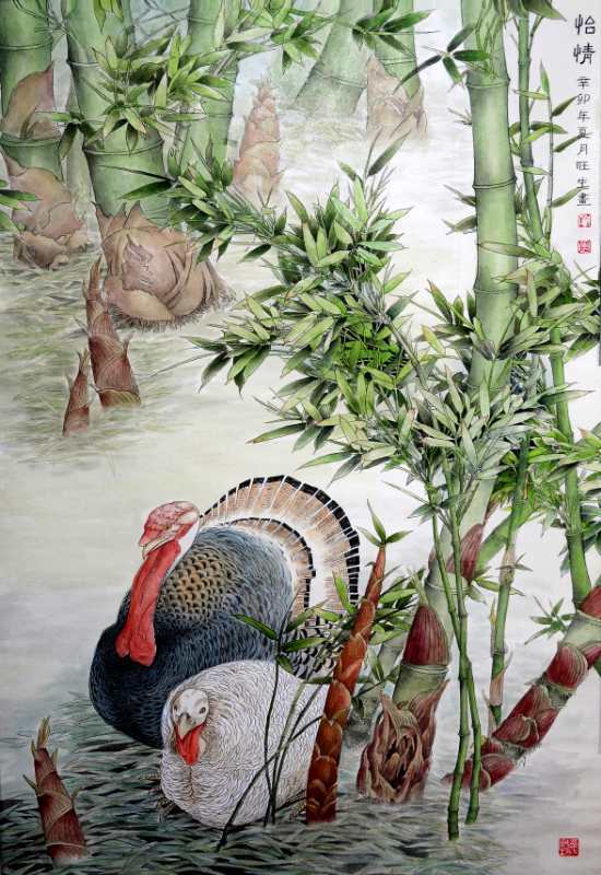 中国百强书画家李旺生