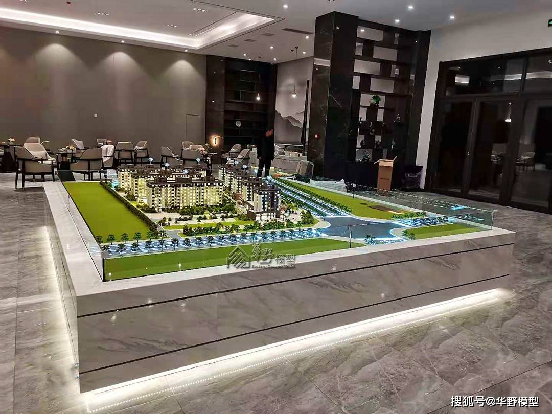 陕西华阴观莲一品住宅沙盘模型