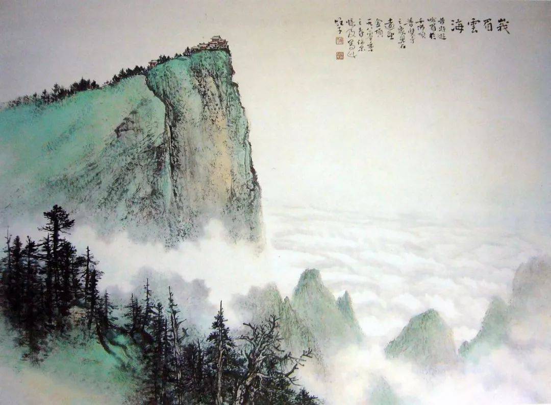 岭南画派大师黎雄才精品绘画作品欣赏_山水画