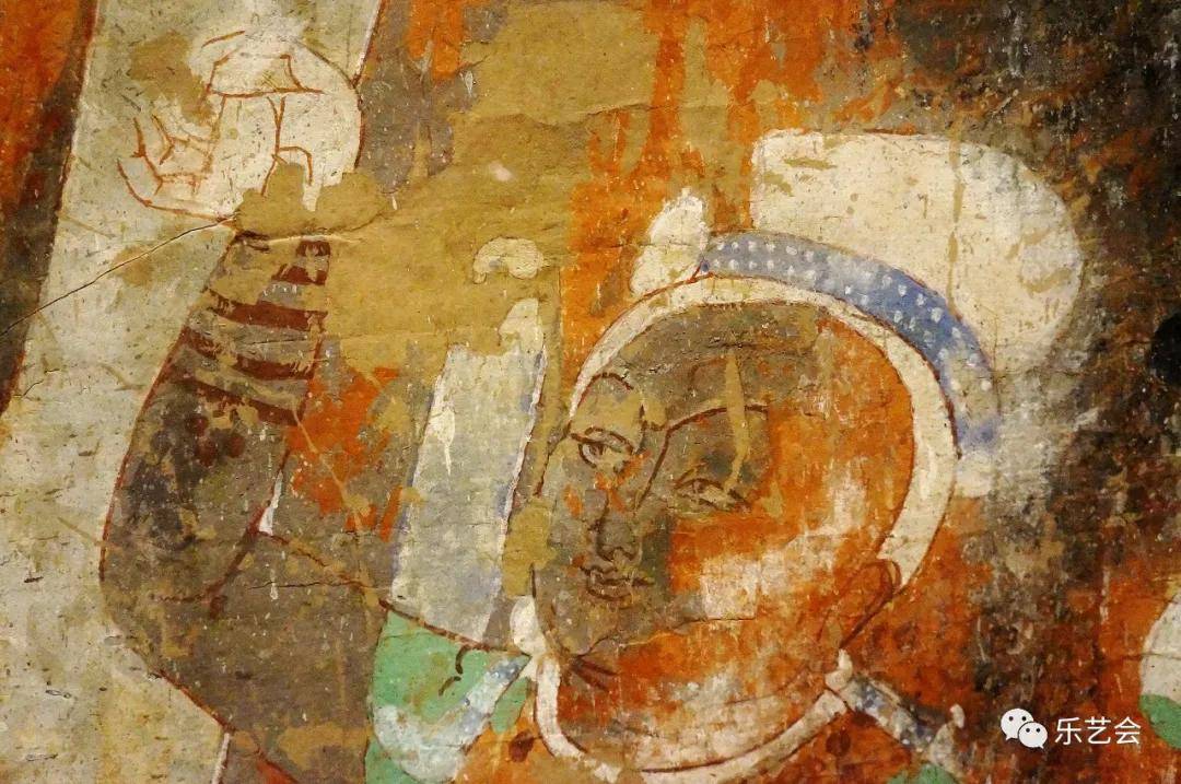 法华经变图 立佛像 西方净土变临摹：施隆多夫分享敦煌丝路展-搜狐大视野-搜狐新闻